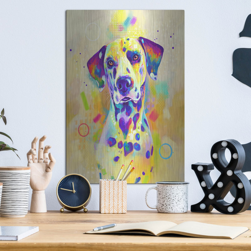 «Pop Art Dalmatian» par Furbaby Affiliates, H 16 po x l 12 po