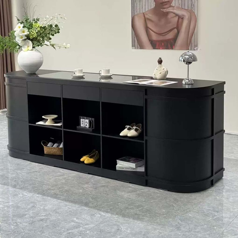 Armoire pour îlot noir