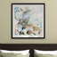 Caribou sur fond bleu - reproduction de cadre photo-2028129931