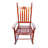 Wooden Porch Rocker Retro Chair-1192706755