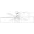Chamlee 70'' 6-Blade DC Ceiling Fan with 3CCT Dimmable LED Lights and Remote Control