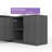 Gitana L-Shaped Executive Desk-75071684