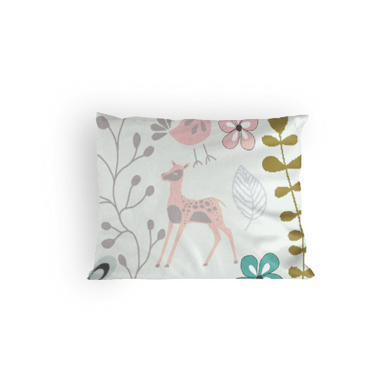 Cervus Duvet Cover Set, 160 x 200 cm - 2 Pillowcases (70 x 80 cm)