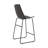 Clean Cut Counter Stool with Metal Frame-55676194-55676197