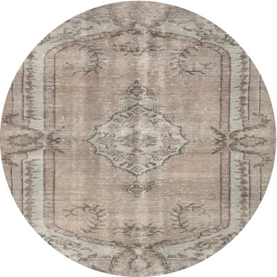 Tapis contemporain brun / gris