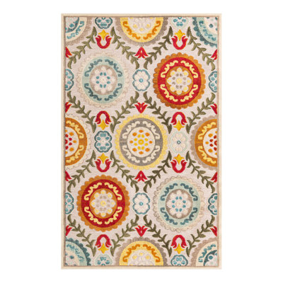 Bungalow Rose Oualida Caimin Indoor/Outdoor Area Rug
