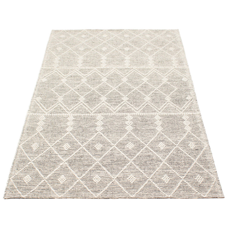 Tapis beige kaki Heimbert