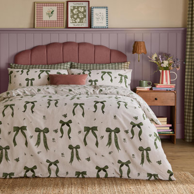 Belle Stripe Striped Duvet Cover Set