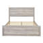 Lit plateforme de style campagnard rétro avec 10 lattes en bois-118128831-118128828