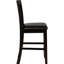 Tabourets de comptoir - siège noir, sièges moelleux et confortables