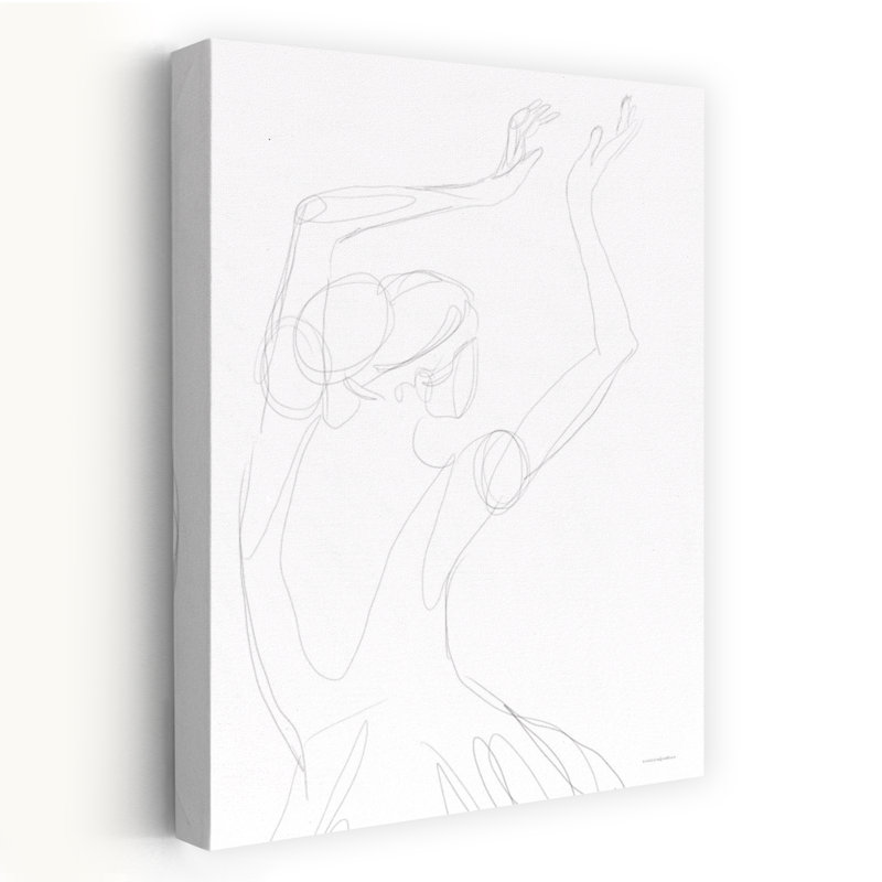 Art contemporain abstrait Vogue, H 48 po x l 32 po