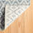 Melange Diamond Blue Handwoven Cotton Rug-525301155