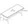 Midtown Solid Wood Breakroom Table