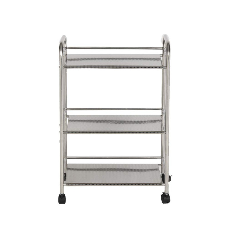 Thinder 50 Cm Stainless Steel Kitchen Trolley with Locking Wheels