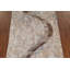 Tapis oriental rayé à motif abstrait 7 x 9