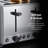 Tower Sera 4 Slice Toaster with 6 Browning and Defrost/Reheat/Cancel Functions, 1800W-94103939