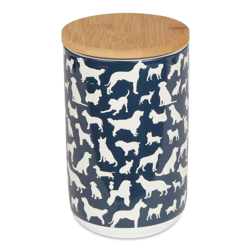 Ceramic / Porcelain Jar, Navy