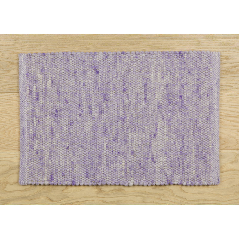 Solid Colour Wool Area Rug, 170 x 240 cm