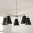 Charlie 5 - Light Dimmable Chandelier-94392782