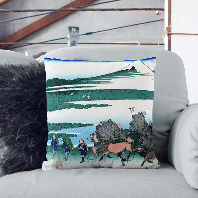 Square Throw Cushion, 55cm H x 55cm W x 20cm D