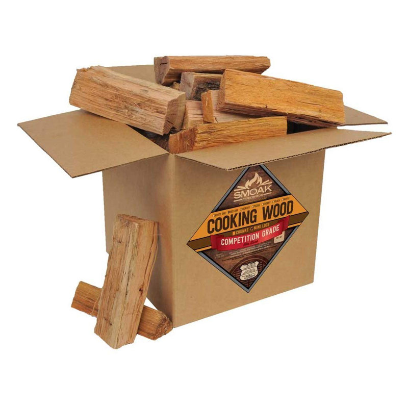 Smoak Firewood Wood Logs, 9" H x 9" W x 9" D