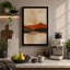Desert Under Stars Minimalist - Wrapped Canvas-106044551-106044601