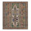 Burano Hand Knotted Wool Geometric Area Rug-333842015