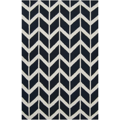 Robby Wool Chevron Indoor Rug