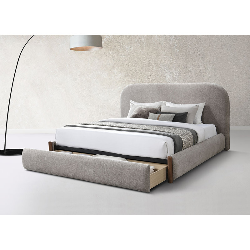 Grand lit avec rangement Orane, Grand lit