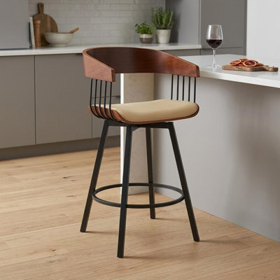 Tabouret rembourré Lynnox