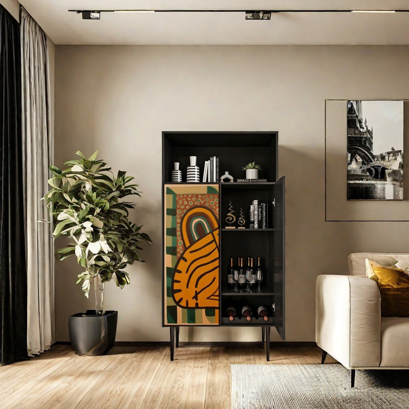 Buffet moderne polyvalent à grande capacité