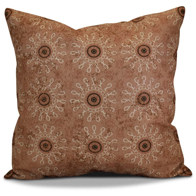 HH Revival Geometric Reversible Throw Pillow, Blue, 20"x20"
