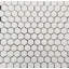 Esagono 1" x 1" Marble Mosaic Wall & Floor Tile