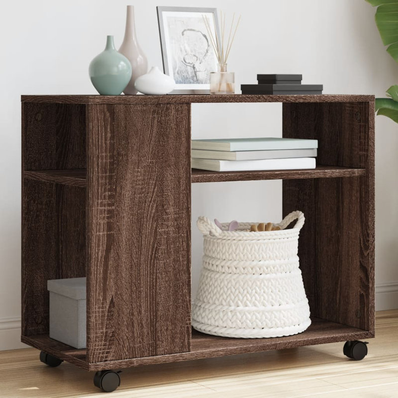 5-9 End Table, Brown oak