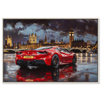 «London Drive», reproduction d'art sur toile par Art Remedy