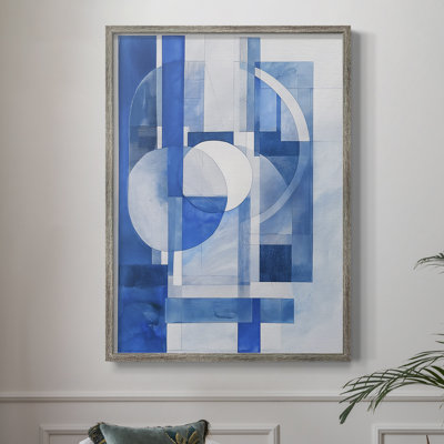 ABSTRACT Series XCVI Framed Print - Solid Wood