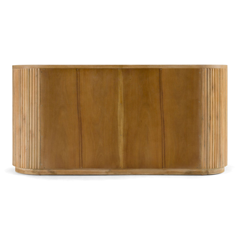 Fitzroy - Commode moderne en acacia naturel