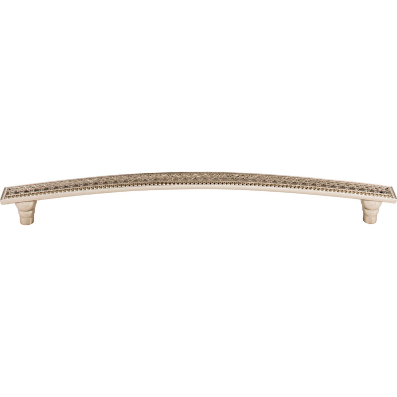 Trevi 12" Center to Center Appliance Pull, Polished Nickel