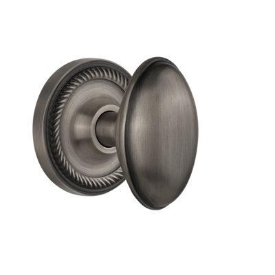 Rope Rosette with Homestead Door Knob