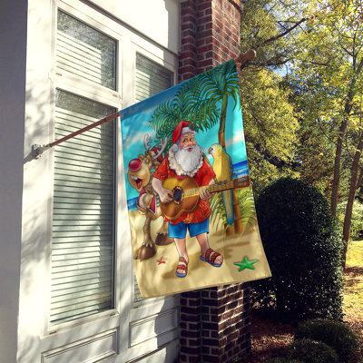 Drapeau de jardin Dorthe Beach Christmas