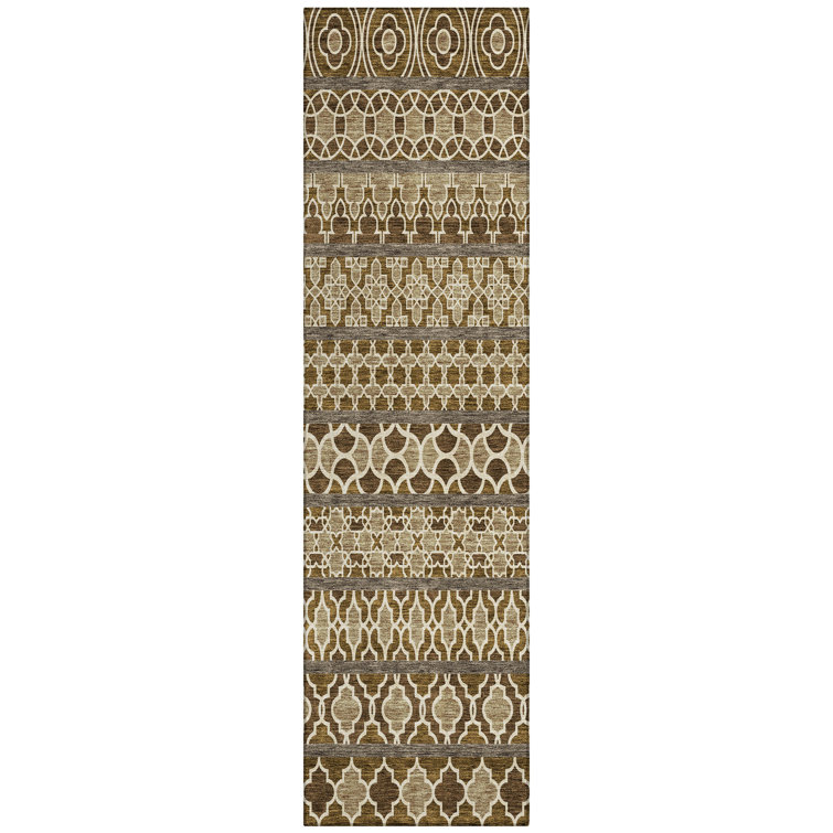 Bungalow Rose Juli Washable Moroccan Indoor / Outdoor Rug & Reviews ...