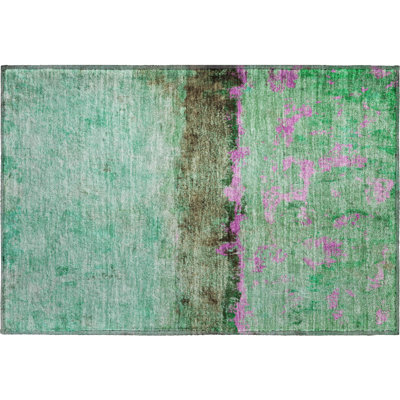 Premium Machine Washable Varroville AMF1716 Abstract Rug