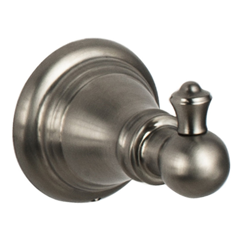 Porte-peignoir mural Prime Collection Bathroom Accessoires - Nickel brossé, Nickel brossé