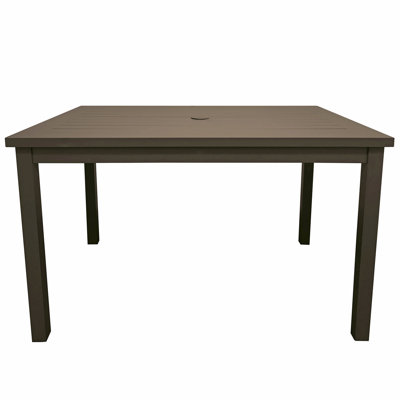 Table de salle à manger en aluminium