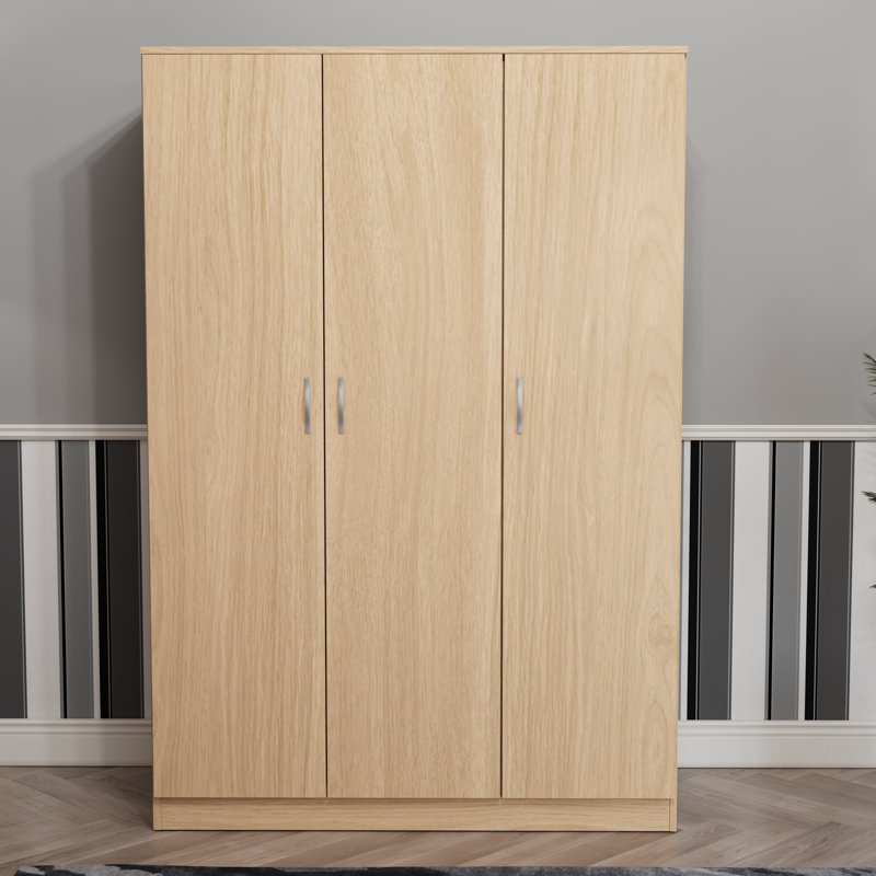 Maybery MDF & Particleboard Wardrobe, Natural
