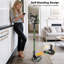 Aspirateur sans fil, aspirateur-balai puissant 58KPa, aspirateur léger 10-en-1 avec tuyau flexible de 29 pouces, brosse pour phare à DEL, autonomie de 55 minutes, anti-enchevêtrement pour les poils d'animaux, les tapis et les planchers de bois franc-128492186