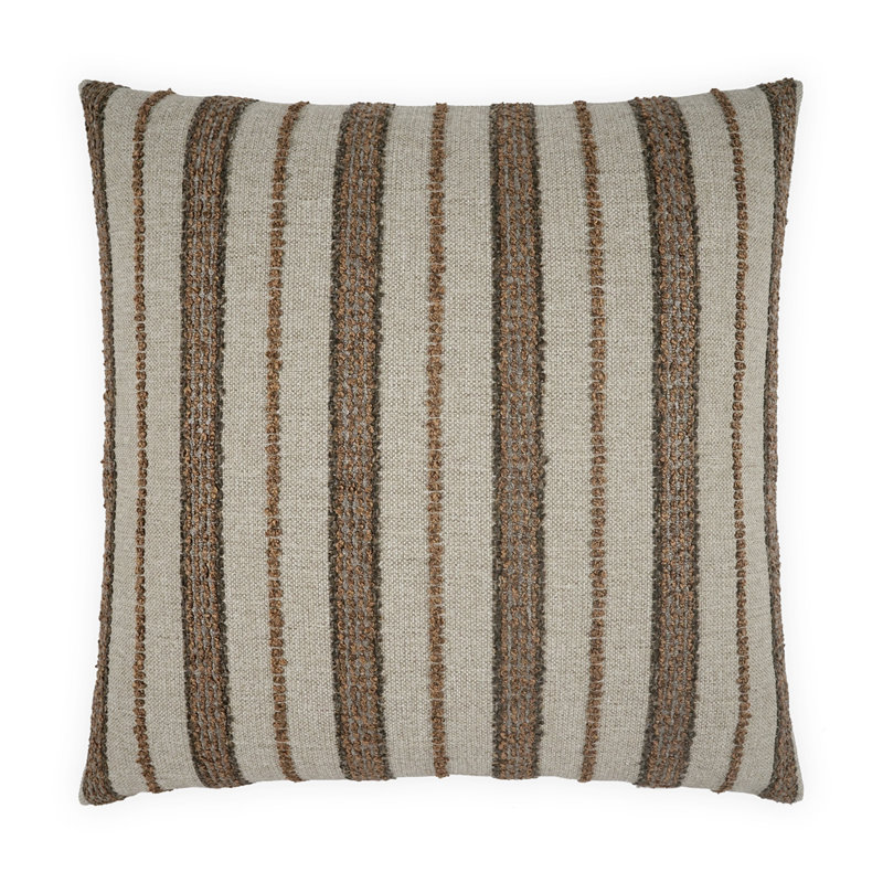 Montauk Square Pillow Cover & Insert, Bronze, Square 22"