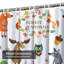 Rideau de douche mignon avec 12 crochets-981014204