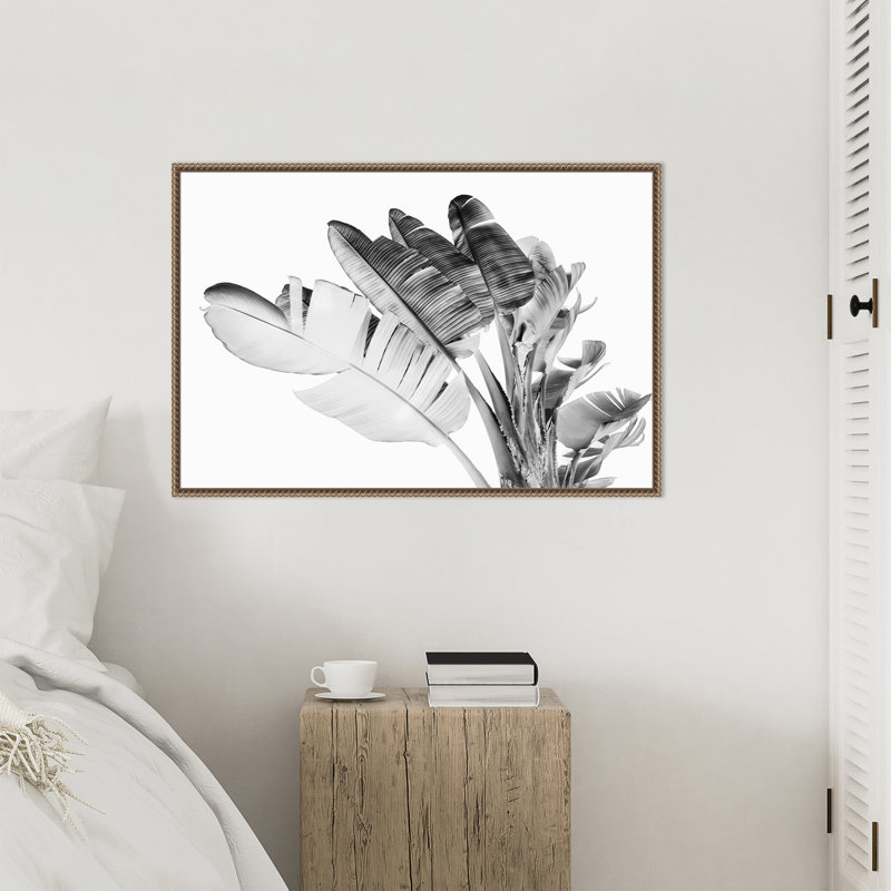 «Tropical Velvet I» par Ryan Hartson, reproduction d'art sur toile encadrée, H 23 po x l 33 po