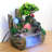 Abi-Jo Weather Resistant Table Top Fountain with Light